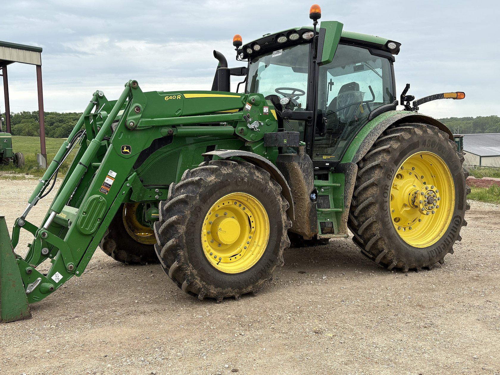 2023 John Deere 6155R w/ 640R Loader