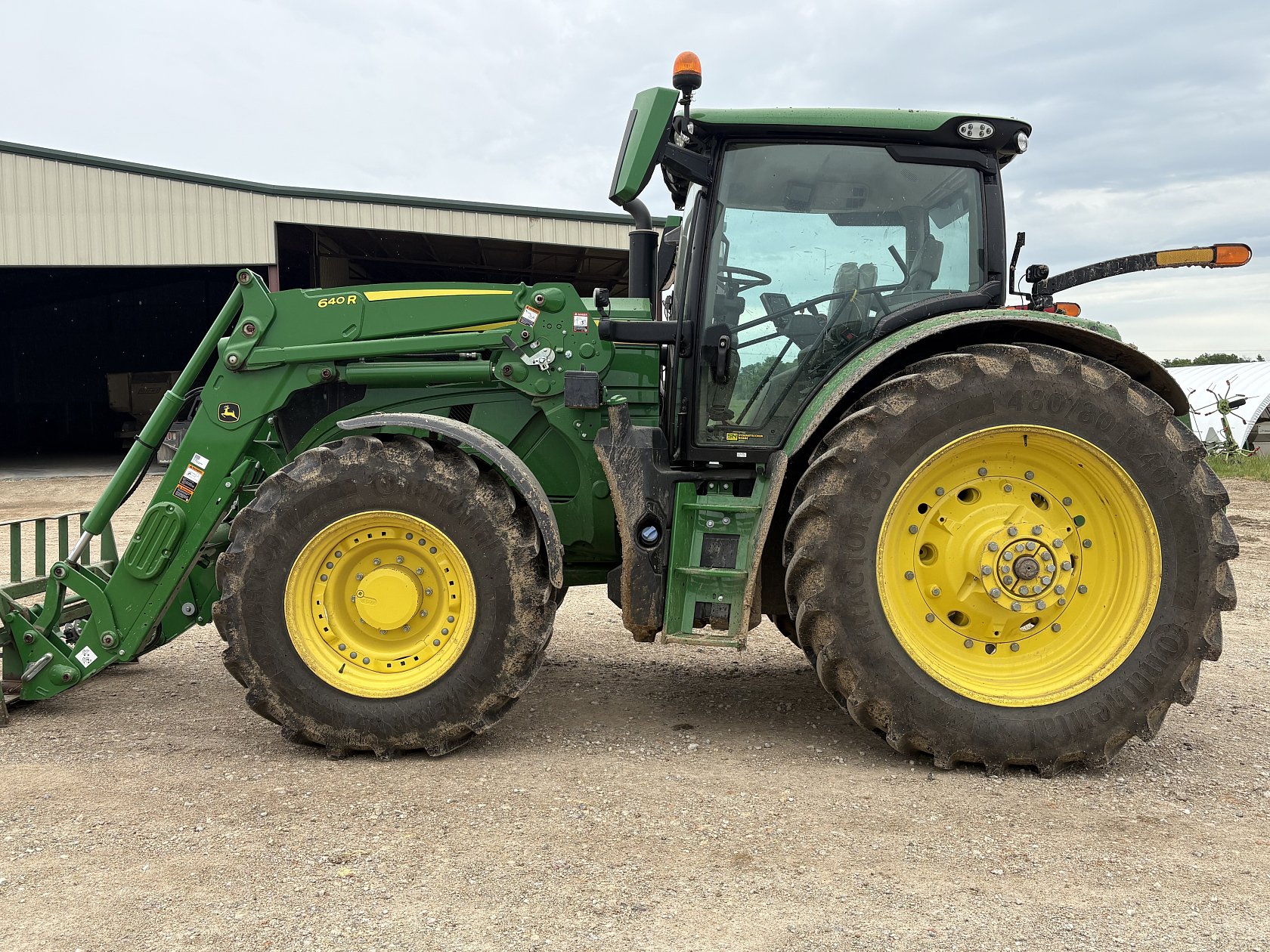 2023 John Deere 6155R w/ 640R Loader