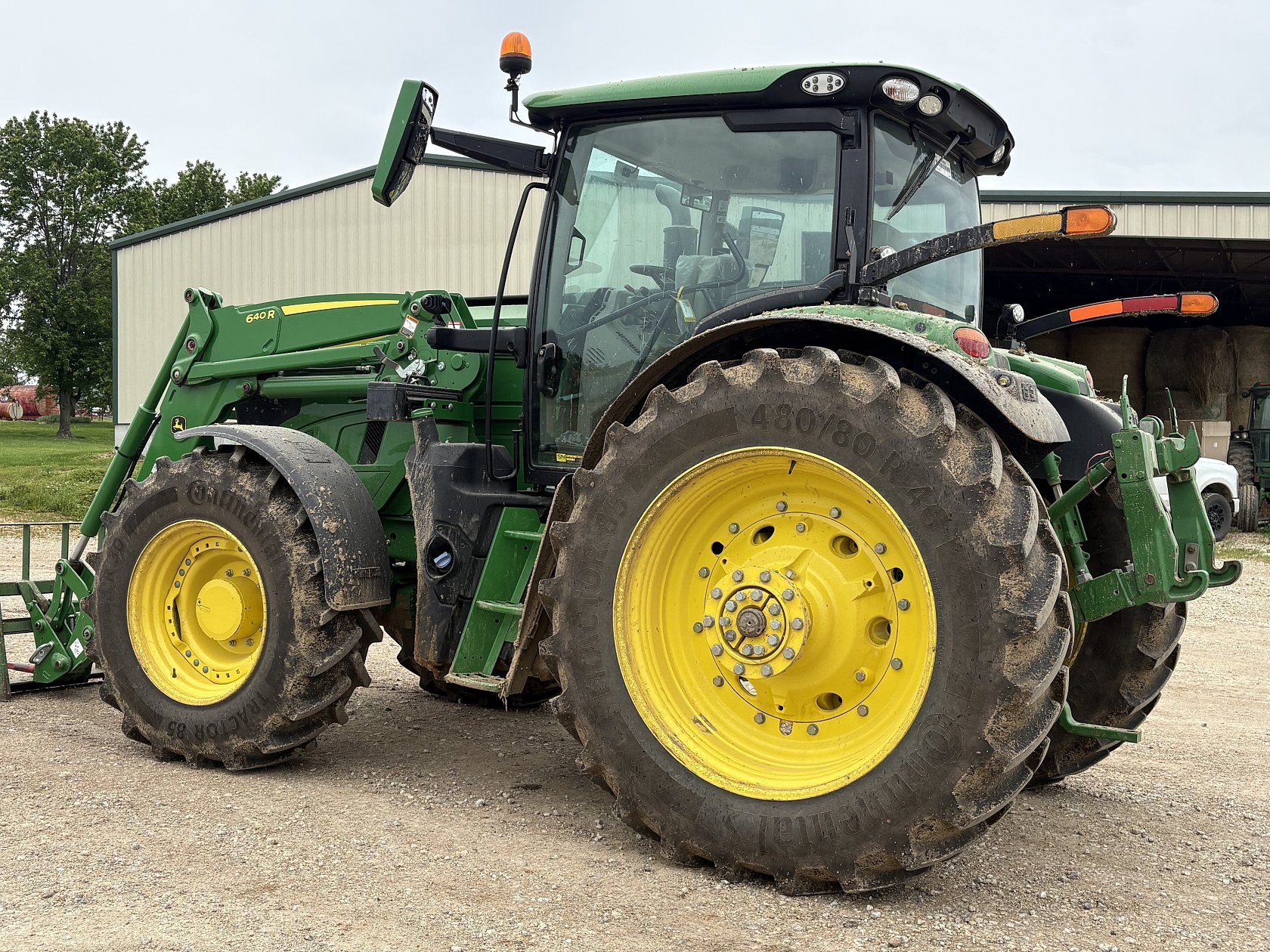 2023 John Deere 6155R w/ 640R Loader